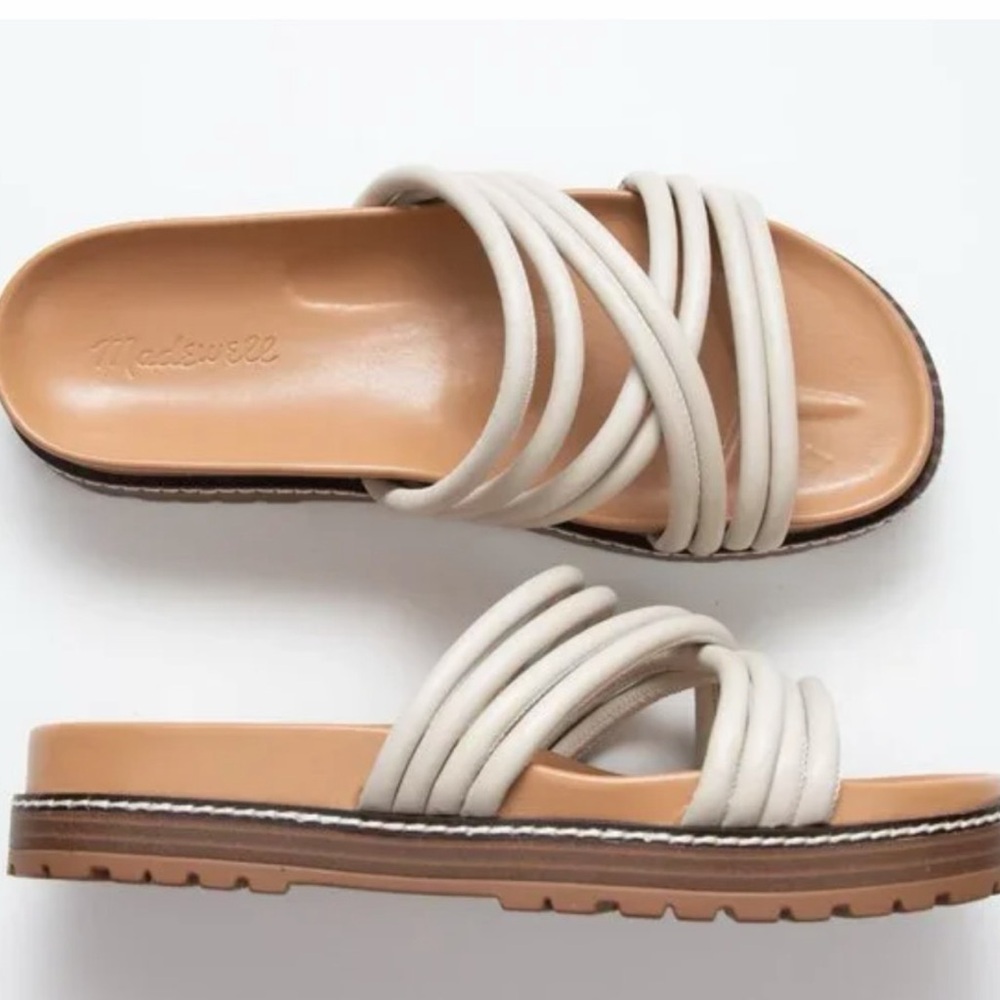 Madewell Women's Charley Strappy Slide Sandals